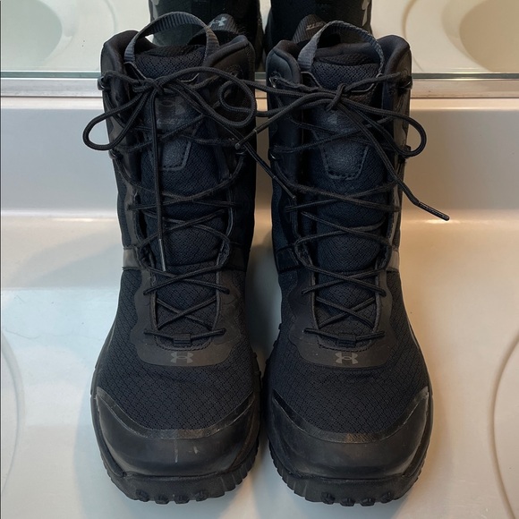 Under Armour Men’s Micro G Valsetz Black Tactical Combat Hiking 8” Boots main image 8